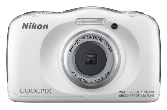 Nikon COOLPIX W100 1/3.1'' Fotocamera compatta 13,2 MP CMOS 4160 x 3120 pixel Bianco