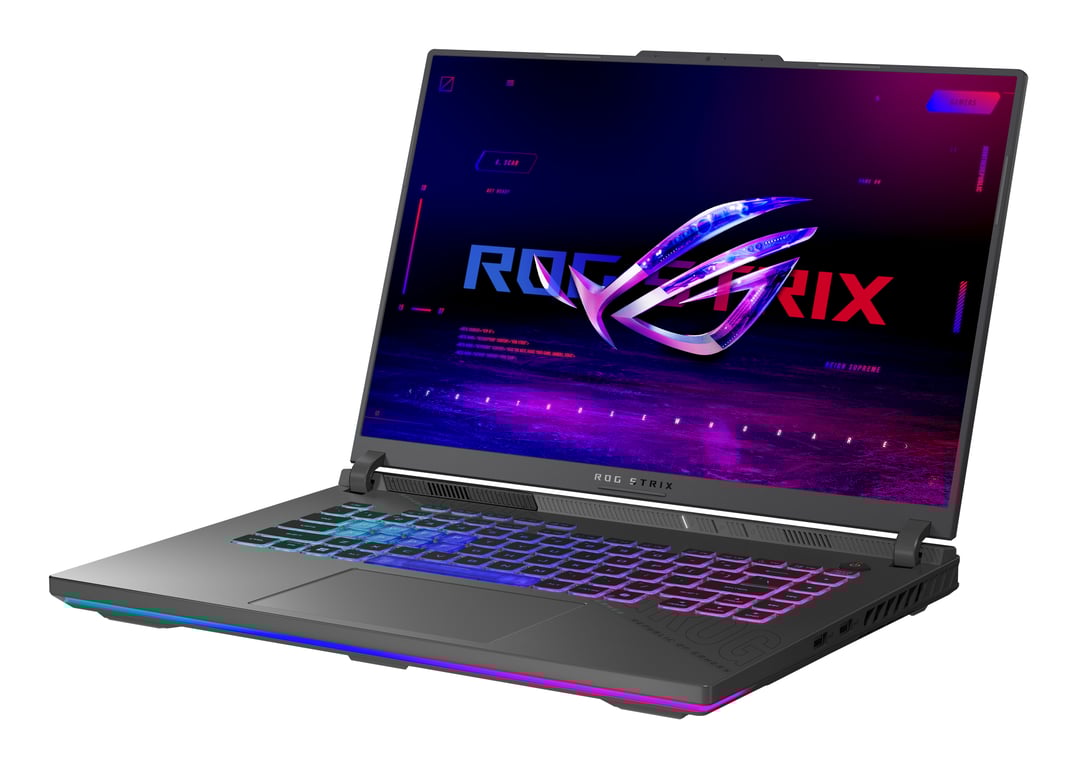 PC portable gaming Asus ROG STRIX G16 G614PM DRS5045W 16 WQXGA 240 Hz AMD Ryzen™ 9 RAM SSD Nvidia GeForce RTX 5060 - vue 5