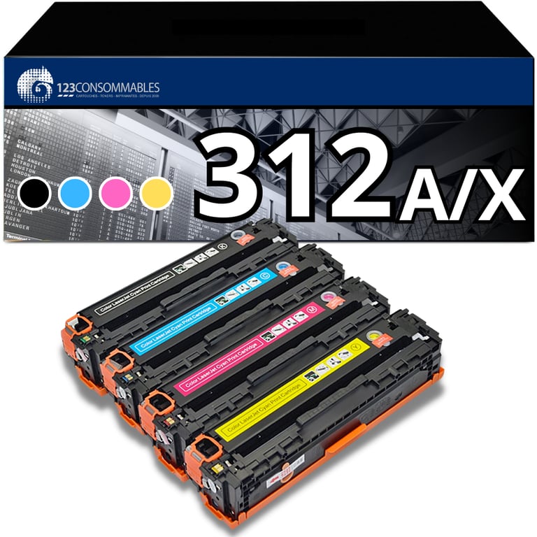 Pack 4 toners compatible HP /X Neuf - vue 2