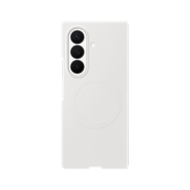 Pack 2 en 1 Coque magnétique en silicone Crème + Film anti reflet pour Samsung Galaxy Z Fold 8 Ultra - vue 5