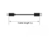 DeLOCK 85723 cable USB USB 2.0 1,1 m USB A USB C/Micro-USB B Negro