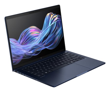 HP EliteBook X G1i Next Gen AI Wolf Pro Security Edition Notebook Intel Core Ultra 5 228V 35,6 cm (14'') WUXGA 32 Go LPDDR5x-SDRAM 512 Go SSD Wi-Fi 7 (802.11be) Windows 11 Pro Blu