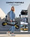 Trottinette électrique pliable OOTD S10 10'' Moteur 1400W Batterie 48V 20Ah