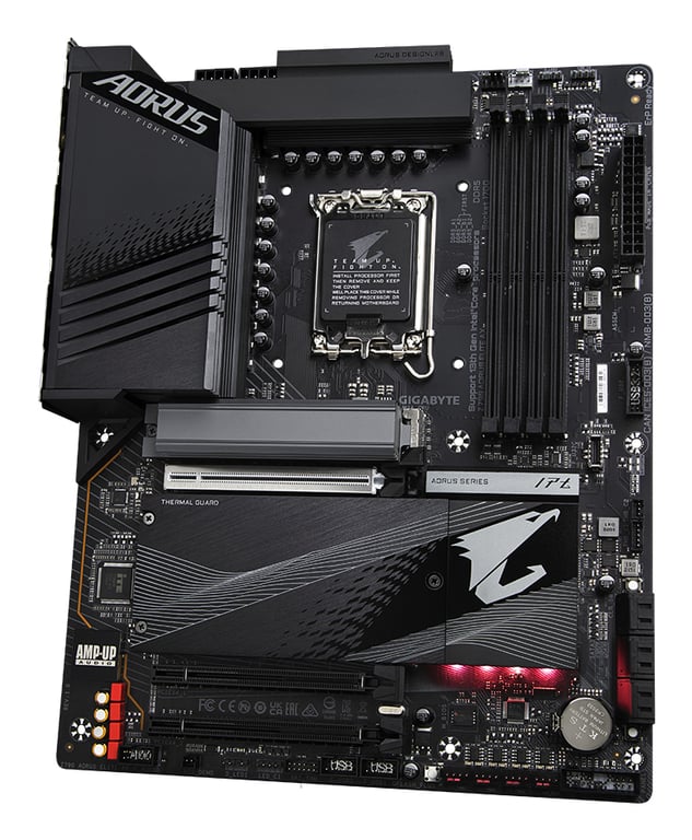 Gigabyte Z790 AORUS ELITE AX - vue 2