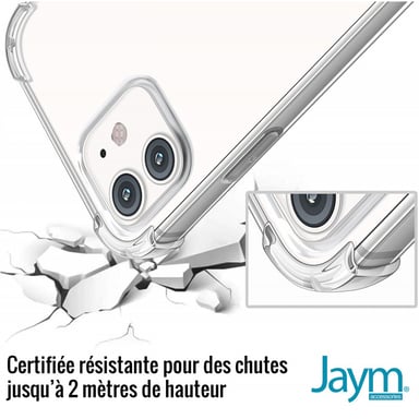 Funda reforzada para Apple iPhone 14 Plus - Compatible con Magsafe - Flexible y resistente - Certificada para caídas desde 2 metros - Transparente