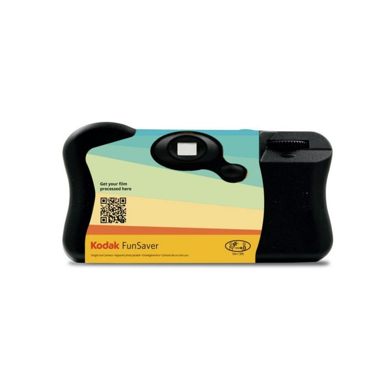 KODAK Pack 5 x FunSaver Flash 27exp Appareil Photo jetable 27 poses 800 ISO 35mm Flash Indicateur LED Contrôle d'Exposition Edition limitée Summer Neuf - vue 2