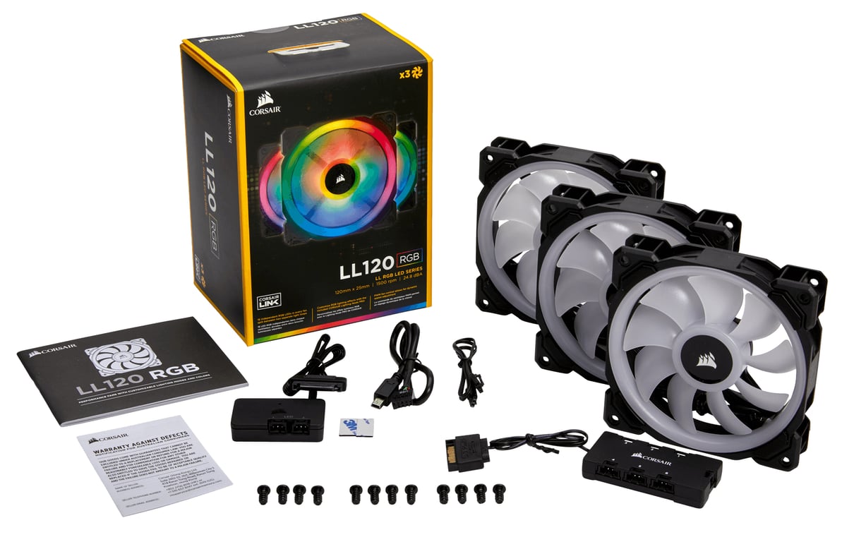 Corsair LL120 RGB LED - vue 6