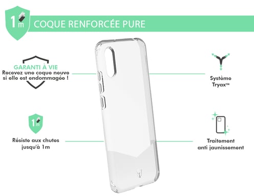 FORCE CASE FCPUREY62019V2 funda para teléfono móvil Transparente