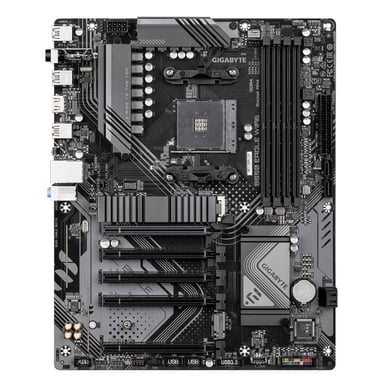 GIGABYTE B550 EAGLE WIFI6 Placa base - Procesadores AMD Ryzen serie 5000 G, VRM de 10+3+1 fases, hasta 3200 MHz DDR4, 1xPCIe 4.0 + 1xPCIe 3.0 M.2, LAN 1GbE, WIFI 6, USB 3.2 Gen 2