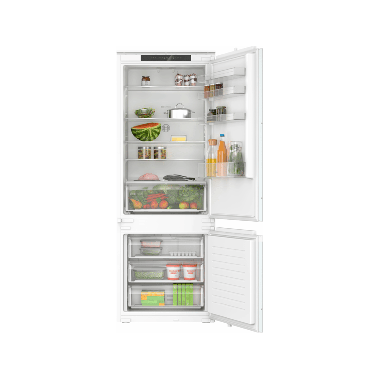 Réfrigérateur combiné encastrable Bosch KBN96VSE0 383L Blanc - Neuf