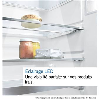 Bosch Réfrigérateur combiné 61cm 279l nofrost blanc - KGN33NWDA - Blanc - vue 9