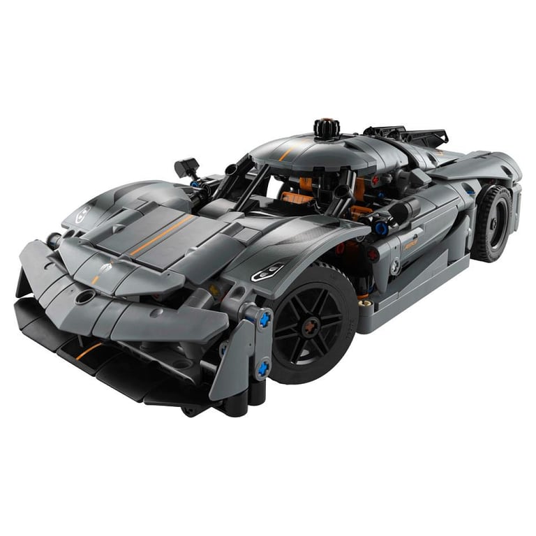 LEGO Technic 42173 : Hypercar Koenigsegg Jesko Absolut Grise - Construction de Luxe - Neuf