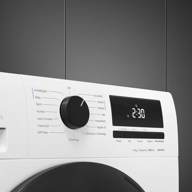 Lavatrice SMEG W3C072A 7 kg 1200 giri/min Bianca