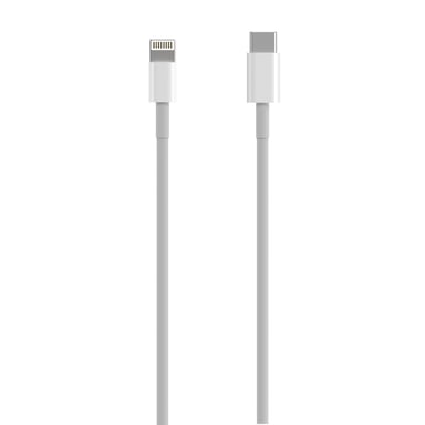 AISENS A102-0543 cable Lightning 0,5 m Blanco