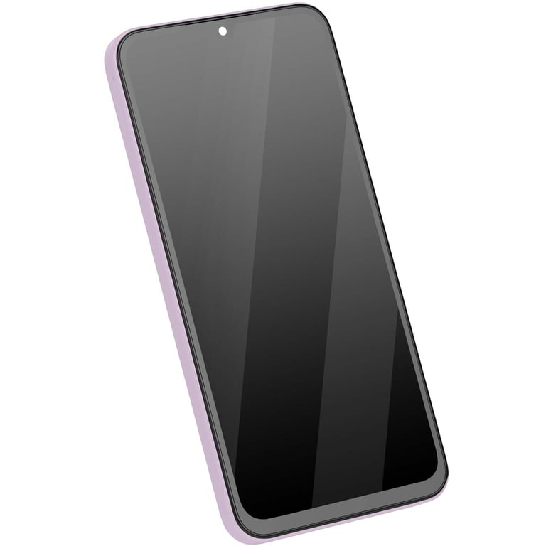 Écran pour Samsung Galaxy A55 LCD + Vitre Tactile + Châssis Original Violet clair - Neuf