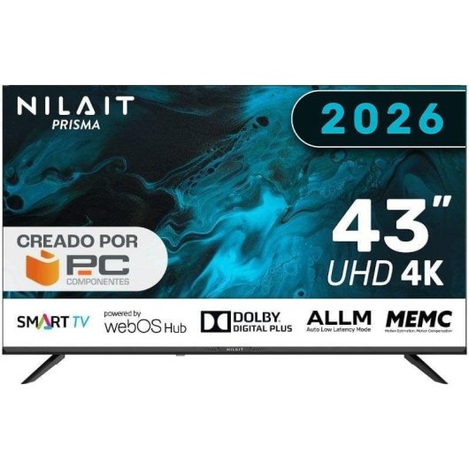 Nilait Prisma 43UD7004SWOS LED UHD 4K 43 WebOS - vue 2