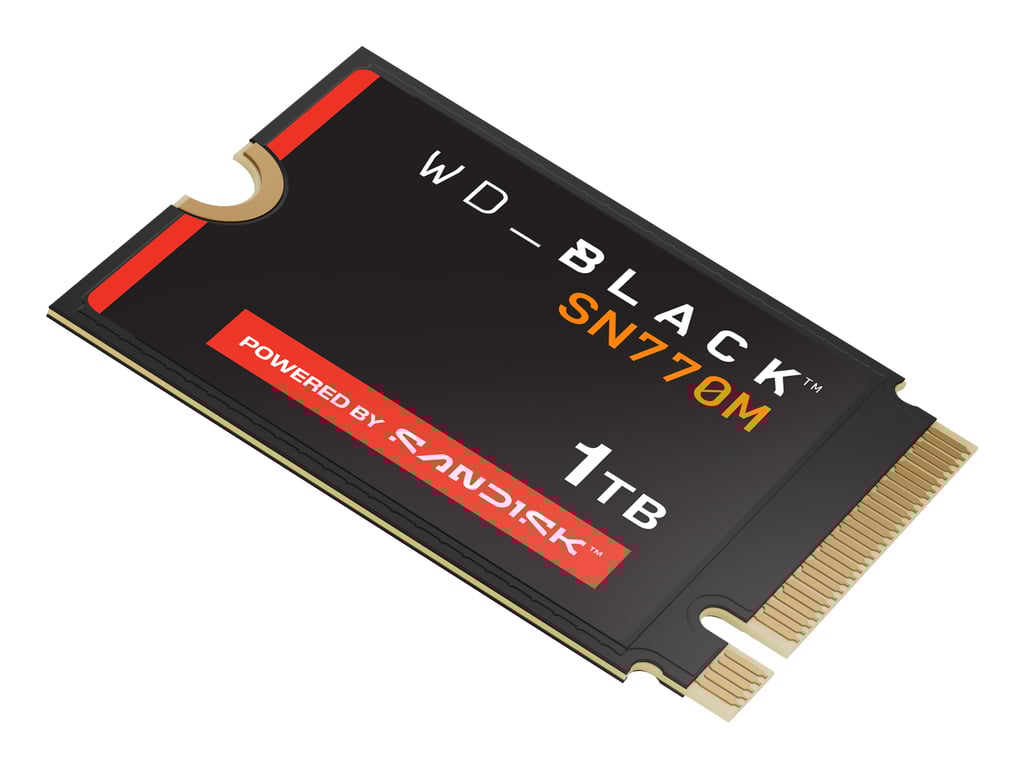 SSD WESTERN DIGITAL SN770M .2 2230 PCIe Gen4 nCache 4.0 - vue 3