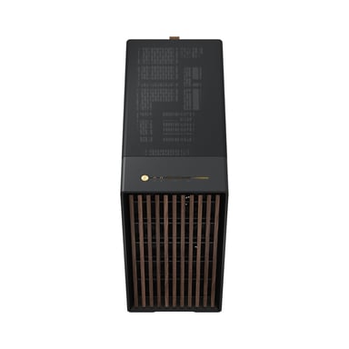 Fractal Design North XL Bureau Noir, Charbon de bois