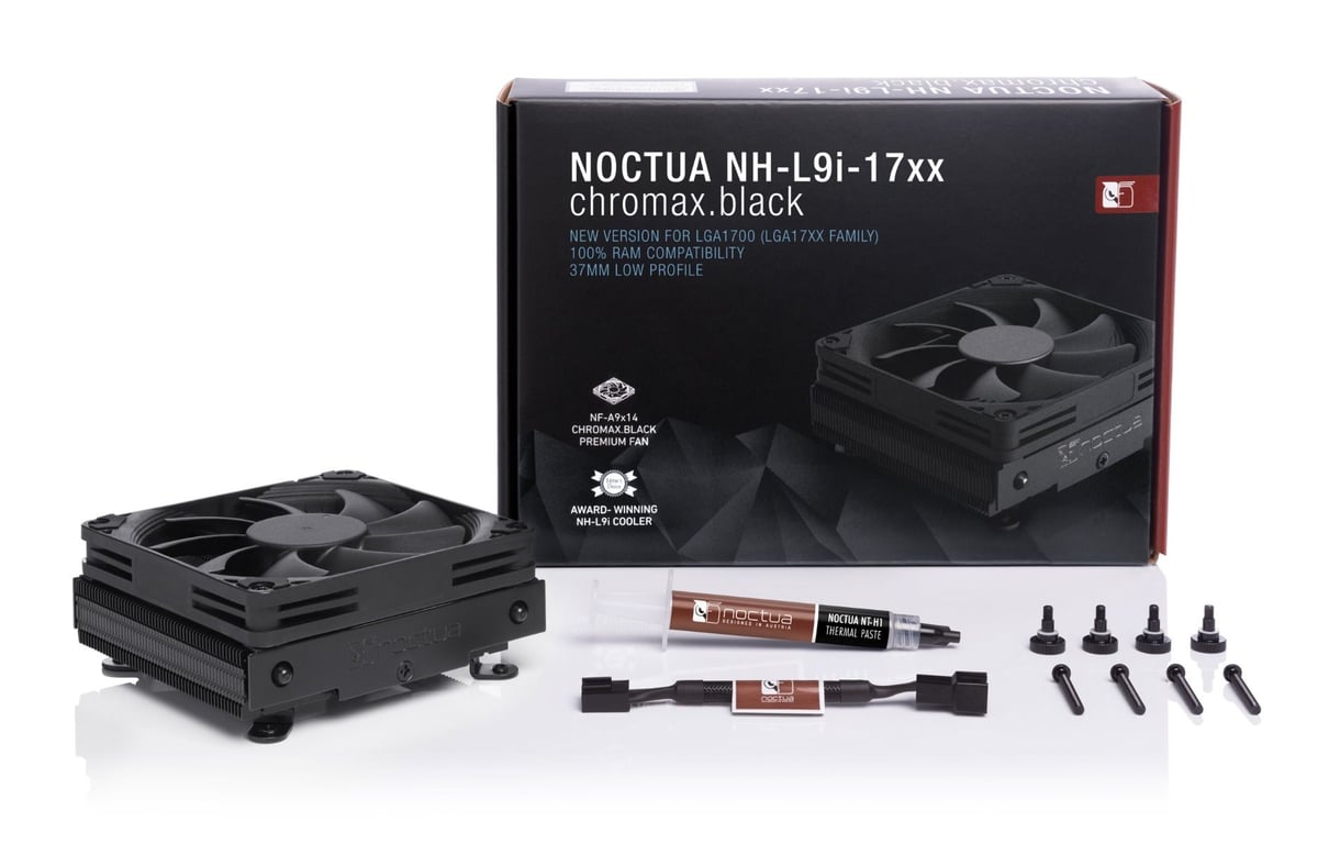 Noctua NH L9i 17xx chromax. - vue 3