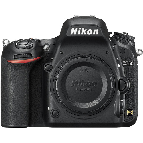 Nikon D750 + Af-S 24-85Mm F/3.5-4.5G Ed Vr + Af-S Vr Zoom 70-300Mm F/4.5-5.6G If-Ed Kit D'Appareil-Photo Slr 24,3 Mp Cmos 6016 X 4016 Pixels Noir - Très Bon État