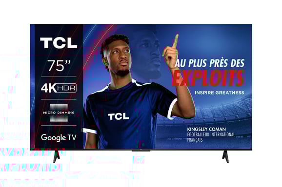 TCL 75P69B LED Design sans bord 60Hz 4K 190cm