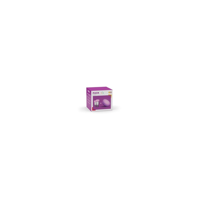 Pack Réequipement Ampoules Connectées Philips Hue Ambiance et Hue Go – 1055 Lumens - vue 3