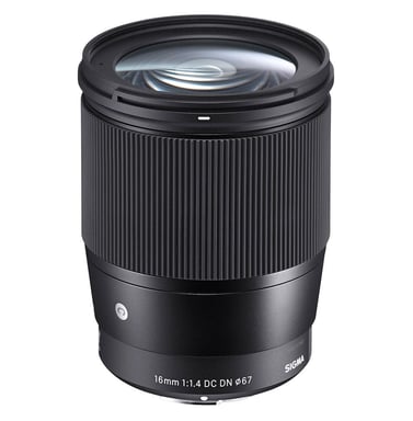 Sigma 16mm F1.4 DC DN | C, Canon RF MILC Grand-angle Noir