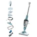 Black & Decker BHSM166DSM nettoyeur vapeur Steam mop 0,5 L 1600 W Couleur aqua, Blanc