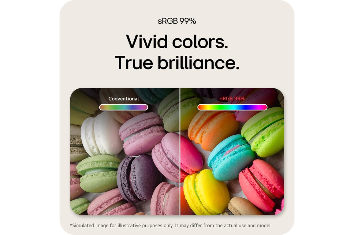 LG 27U421A B écran plat de PC 68 6 cm 27 1920 x 1080 pixels Full HD LED Neuf - vue 3