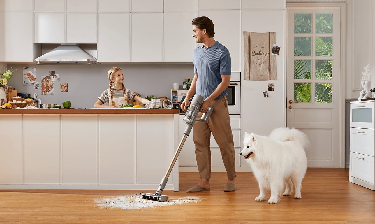 Aspirateur Balai sans fil DREAME Z10 Station avec Auto Vidage 90 min d'autonomie Aspiration puissante 150 AW - vue 3
