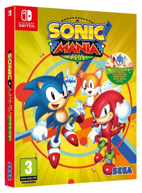 Sonic Mania SWITCH [Code de téléchargement] Neuf