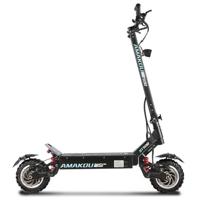 Trottinette électrique TOURSOR X7 à double moteur, batterie 72 V 40 Ah, autonomie maximale de 120 km