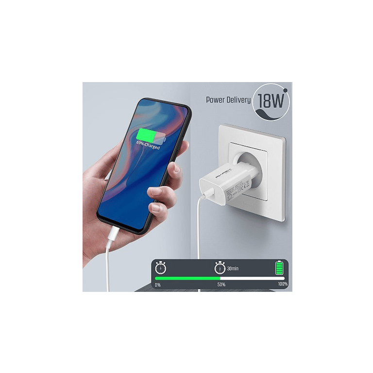 Akashi Chargeur secteur intelligent USB C - vue 9