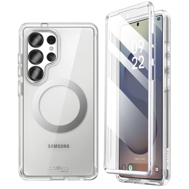 Coque intégrale pour Samsung S25 Ultra Antichoc collection Cosmo Transparent