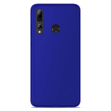 Coque silicone unie compatible Givré Bleu Huawei P Smart Plus 2019