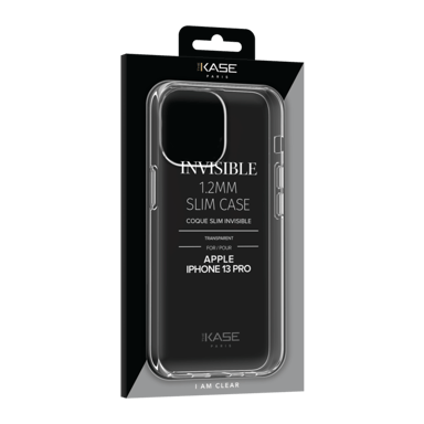 Custodia sottile e invisibile per Apple iPhone 13 Pro 1,2 mm, trasparente