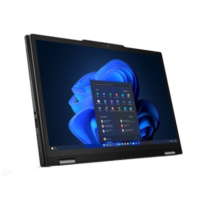 Lenovo ThinkPad X13 2-in-1 Gen 5 Intel Core Ultra 7 155U Hybride (2-en-1) 33,8 cm (13.3'') Écran tactile WUXGA 16 Go LPDDR5x-SDRAM 512 Go SSD Wi-Fi 6E (802.11ax) Windows 11 Pro Français Noir