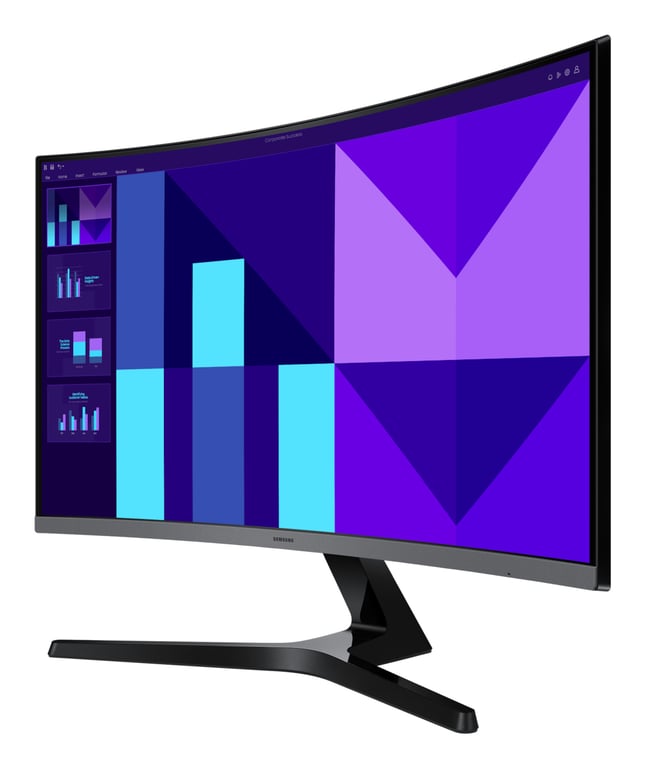 Samsung Écran PC Gaming Odyssey G30D 24'' 180Hz 1ms VA Full HD 1920x1080 3000:1 Ajustable en hauteur pivotable orientable inclinable LS24DG302EUXEN - vue 9