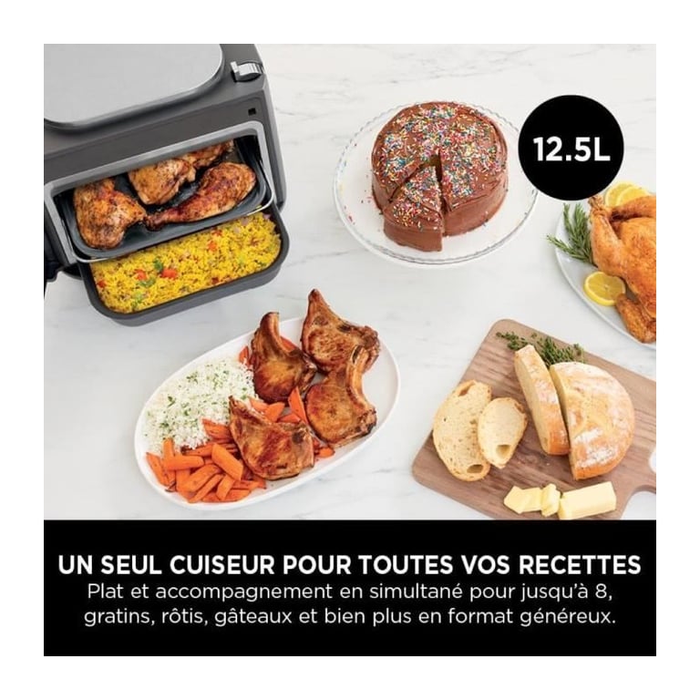 Multicuiseur NINJA Combi SFP700EU Capacité 12 programmes de cuisson - vue 4