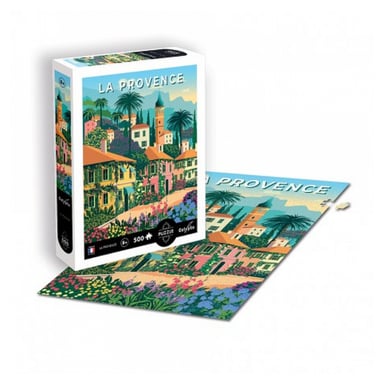 Puzzle Calypto de 500 piezas - Provence: A Visual Escape