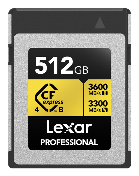 LEXAR Carte Professional CFexpress Type B GOLD 4.0 Series / MB/ Neuf