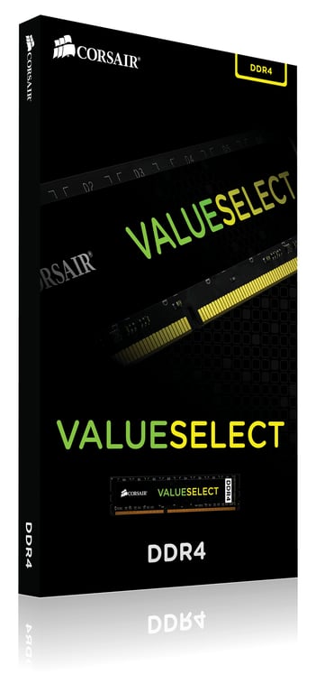 Corsair ValueSelect 8GB, DDR4, 2400MHz module de mémoire 8 Go 1 x 8 Go - Neuf