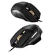 Souris Gamer Pc Filaire USB 2.0 3800 Dpi Ordinateur Lumière LED 6 Boutons Noir YONIS