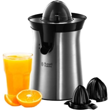 Exprimidor eléctrico RUSSELL HOBBS 22760-56 - 2 conos intercambiables - Jugo de fruta fresca rápido