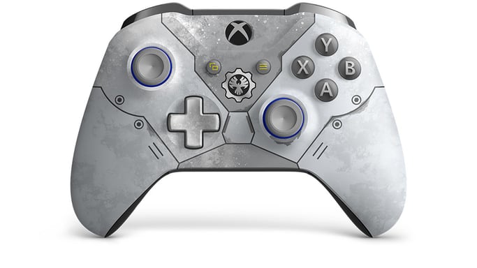 Microsoft Xbox Wireless Controller Gris, Argent, Blanc Bluetooth Manette de jeu Analogique/Numérique PC, Tablette PC, Xbox One, Xbox One S, Xbox One X