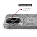 Funda de silicona - Compatible con Apple iPhone 17 - diseño mandala blanc