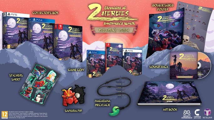 Chronicles of 2 Heroes Amaterasu's Wrath PS4 Coleccionista