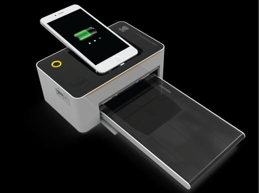 KODAK Printer Dock PD450 - Impresora fotográfica para Android y Apple