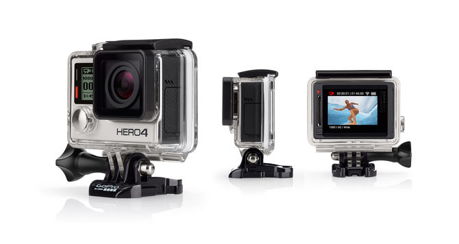 GoPro HERO4 Silver cámara para deporte de acción Full HD Wifi 83 g