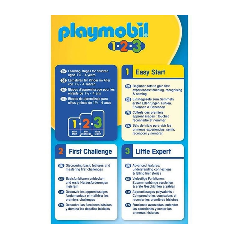 PLAYMOBIL 1.2.3 70404 Cavaliere avec cheval Neuf - vue 2